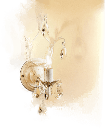 Onli Kristallvegglampe Teresa