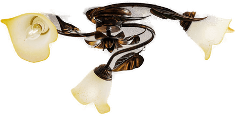 Onli Taklampe Miranda 3 lyskilder bronse