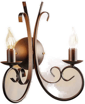 Onli Vegglampe Pompei, svart