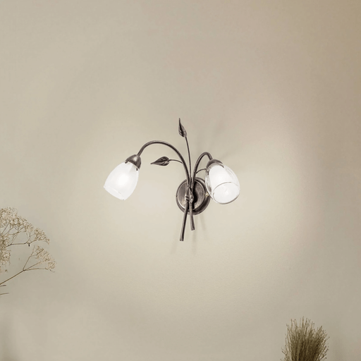 Onli Vegglampe Liliana, svart, rødgull