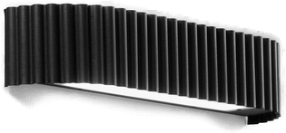 Luce Ambiente Design LED-vegglampe Niike, svart