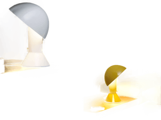 Martinelli Luce Elmetto Bordlampe, Gul