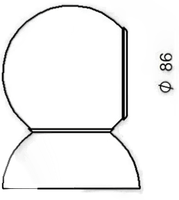 Stilnovo Gravitino LED-vegglampe