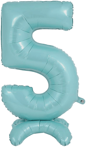 Ballongkungen Tallballong 5 Pastellblå