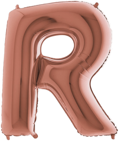 Ballongkungen Bokstavballong R Rosegull
