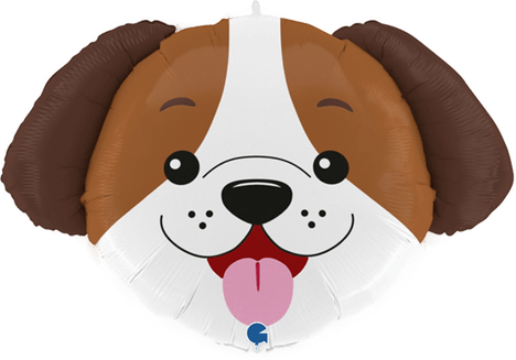 Ballongkungen Folieballong Hundehode