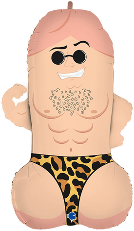 Ballongkungen Folieballong Mr D