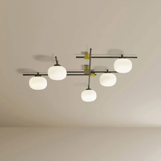 Miloox By Sforzin Lingotto vegglampe, 5 lyskilder