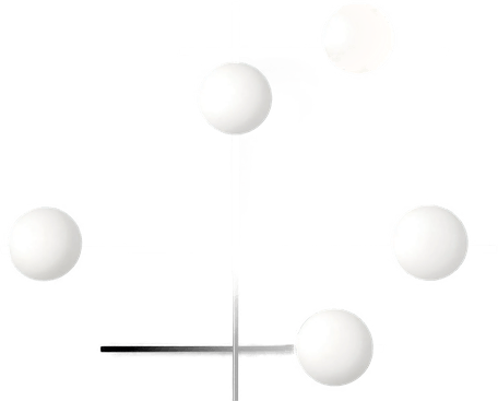 Sforzin Mikado vegglampe, frostet glass