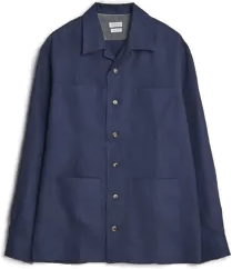 Brunello Cucinelli Linjakke Navy
