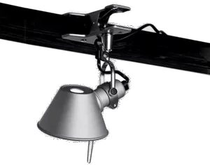 Artemide Tolomeo Micro Pinza Sølv