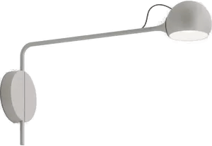 Artemide Ixa vegglampe White-grey