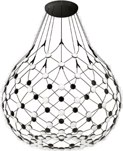 Luceplan Mesh Wireless taklampe large