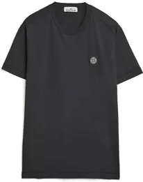 Stone Island Garment Dyed T-Shirt Black