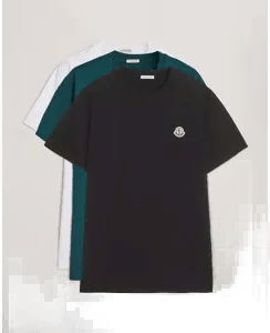 Moncler 3-Pack Logo T-Shirts