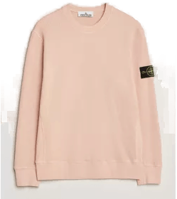 Stone Island Sweatshirt Plaster Pink