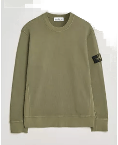 Stone Island Organic Cotton Waffle Sweatshirt