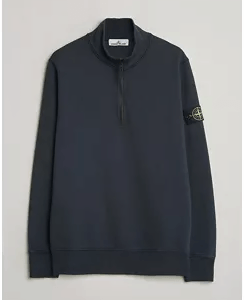 Stone Island Garment Dyed Fleece Half Zip