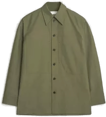 Jil Sander Compact Cotton Overshirt