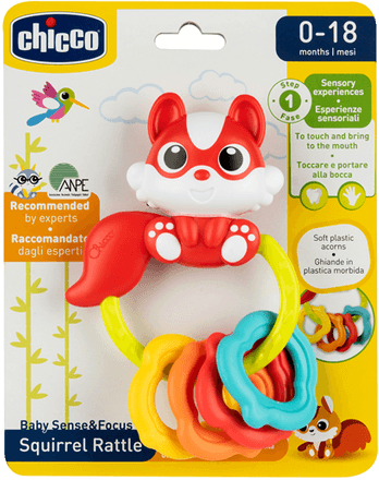 Chicco Squirrel Rattle
