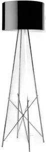 Flos Ray F2 Gulvlampe Svart