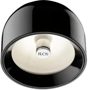 Flos Wan vegg-/taklampe Svart