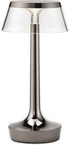 Flos Bon Jour Unplugged bordlampe Black Chrome