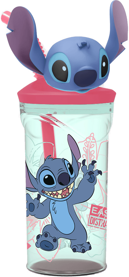 Stor STITCH 3D Drikkekopp 360 ml