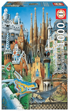 Educa Collage Gaudi 1000