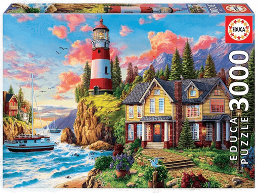 Educa 3000 Fyr ved havet