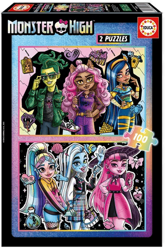 Educa Monster High 2X100