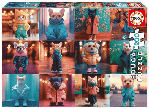 Dragons Educa 200 Fashion Animals