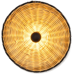 Faro Barcelona Costas vegglampe, Ø 40 cm