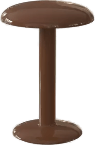 Flos Gustave bordlampe lakkert brun