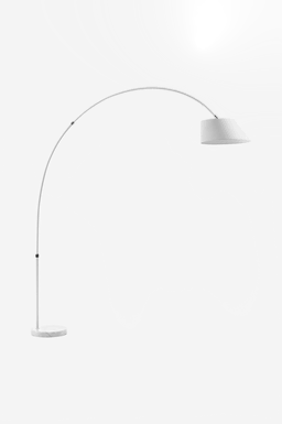 Kave Home Gulvlampe May Hvit