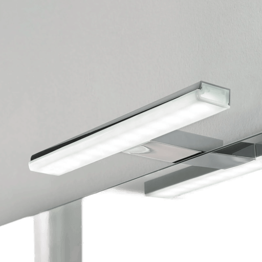 Ebir LED-speilbelysning Pandora, krom