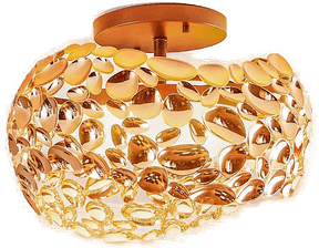 Schuller Valencia Narisa LED-taklampe, Ø 46 cm