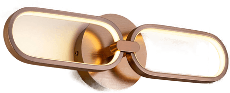 Schuller Valencia Colette LED-vegglampe, roségull