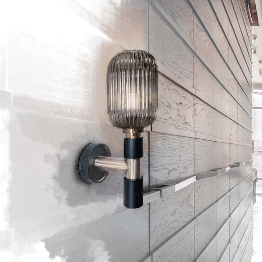 Schuller Valencia Norma vegglampe, svart/messing