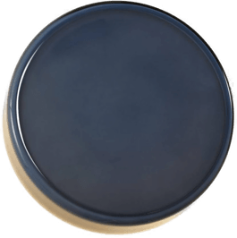 Marset LED-vegglampe Caramel, blå, Ø 22 cm