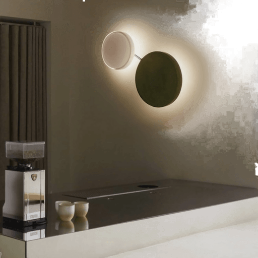 Marset LED-vegglampe Caramel, Ø 28 cm