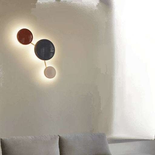 Marset LED-vegglampe Caramel, Ø 28 cm