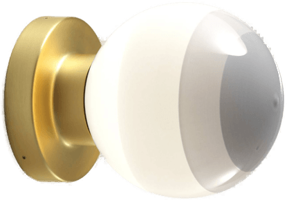 Marset Dipping Light A2, hvit/gull