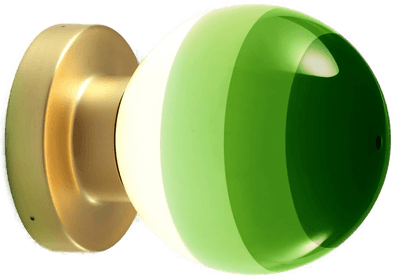 Marset Dipping Light A2 grønn/gull