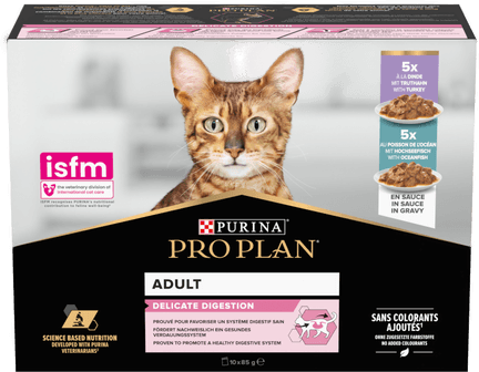 Pro Plan Cat Adult Delicate Digestion Kalkun og dypvannsfisk