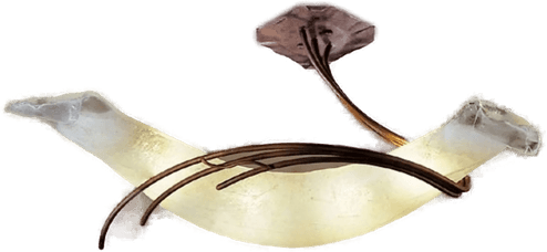 Sillux taklampe ROMA 30 kobberrød