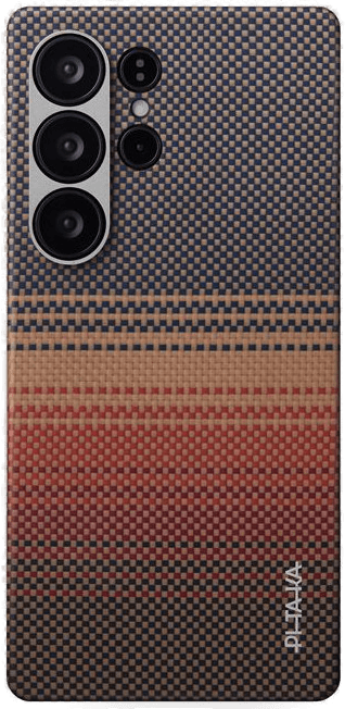 Pitaka Tactile Woven Case - Sunset - Samsung Galaxy S25 Ultra