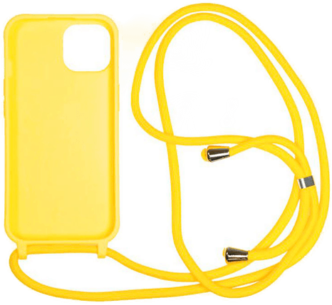 Mobile Origin Lanyard Case - iPhone 15 - Gul