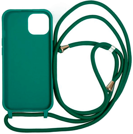 Mobile Origin Deksel med snor til iPhone 15 marmorgrønn