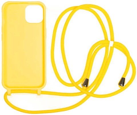 Mobile Origin Lanyard Case iPhone 14 Gul